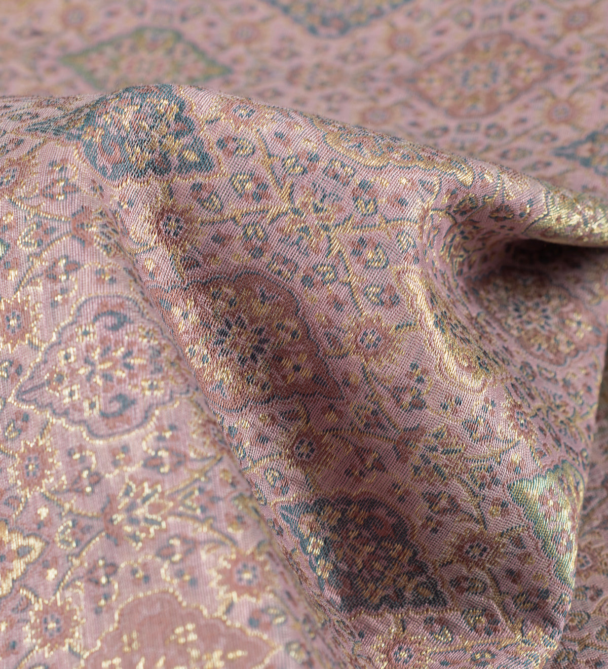Antique Rose Paisley By D&J (Unstitched Ethnic Fabric)