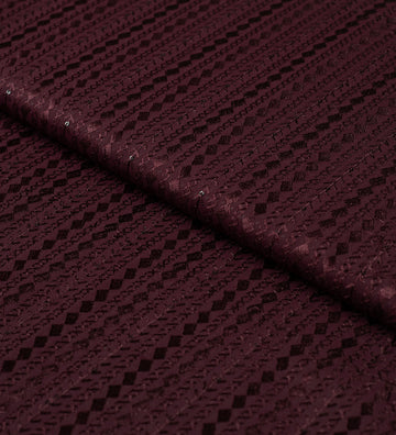 Deep Burgundy By B-Posh (Unstitched Ethnic Fabric)