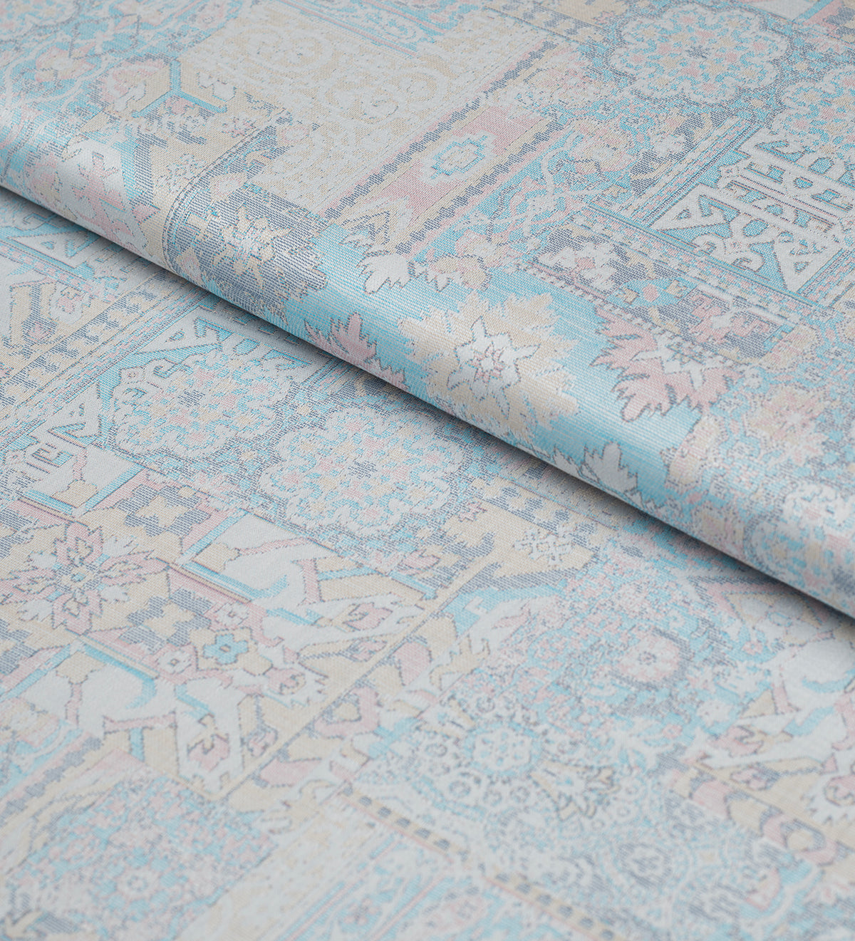 Azure Mist By Vercelli (Unstitched Ethnic Fabric)