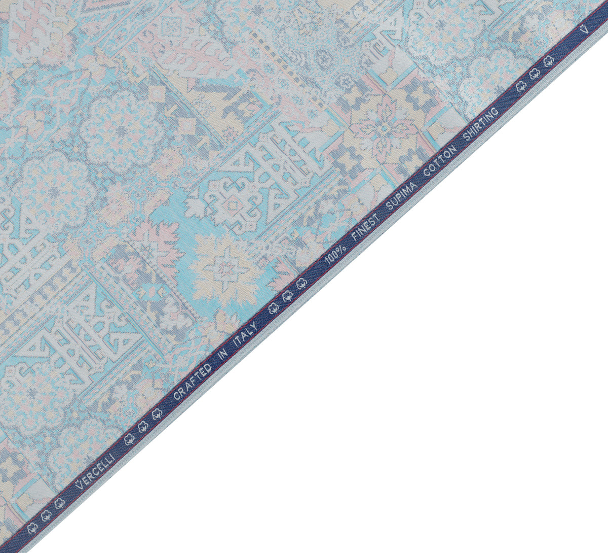 Azure Mist By Vercelli (Unstitched Ethnic Fabric)