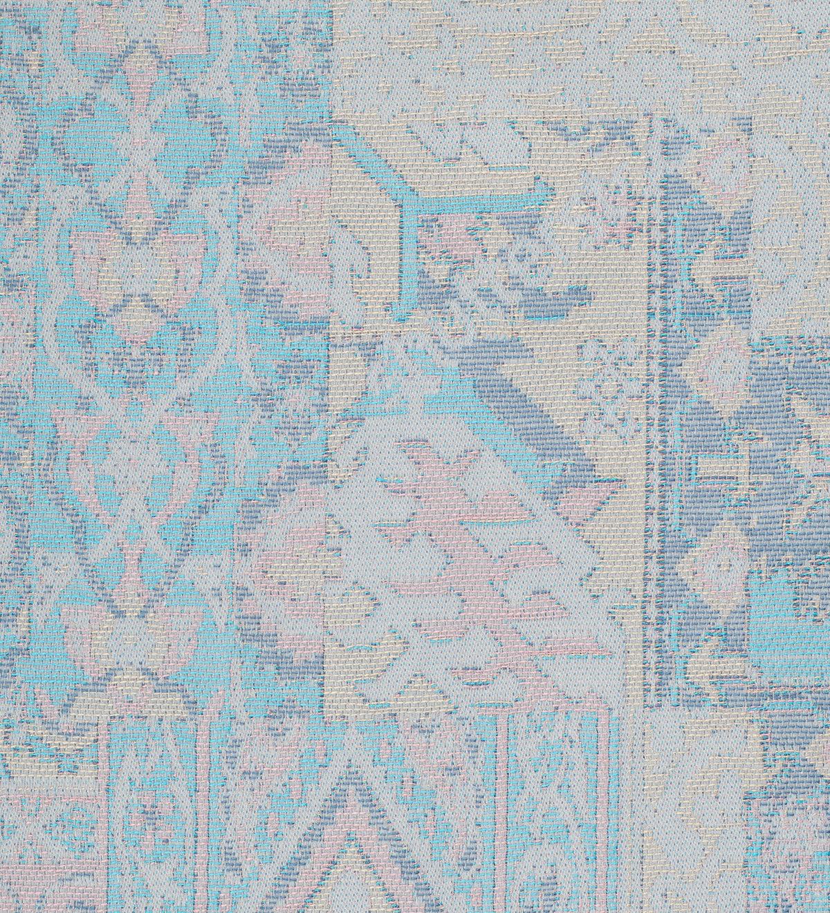 Azure Mist By Vercelli (Unstitched Ethnic Fabric)
