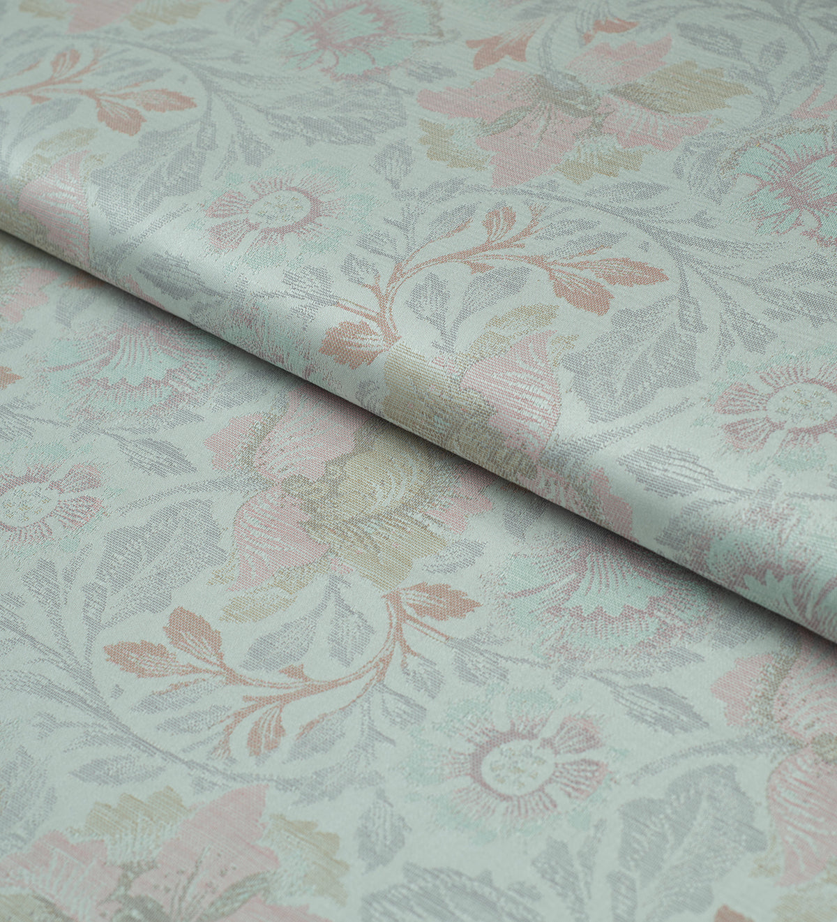Misty Blossom Jacquard By Vercelli (Unstitched Ethnic Fabric)