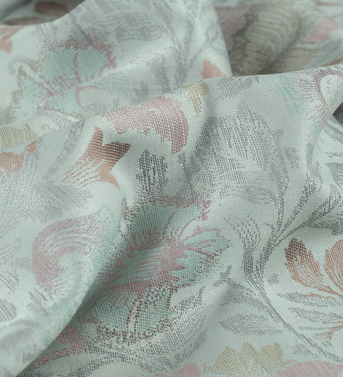 Misty Blossom Jacquard By Vercelli (Unstitched Ethnic Fabric)