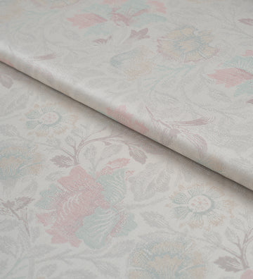 Whisper Blush Jacquard By Vercelli (Unstitched Ethnic Fabric)