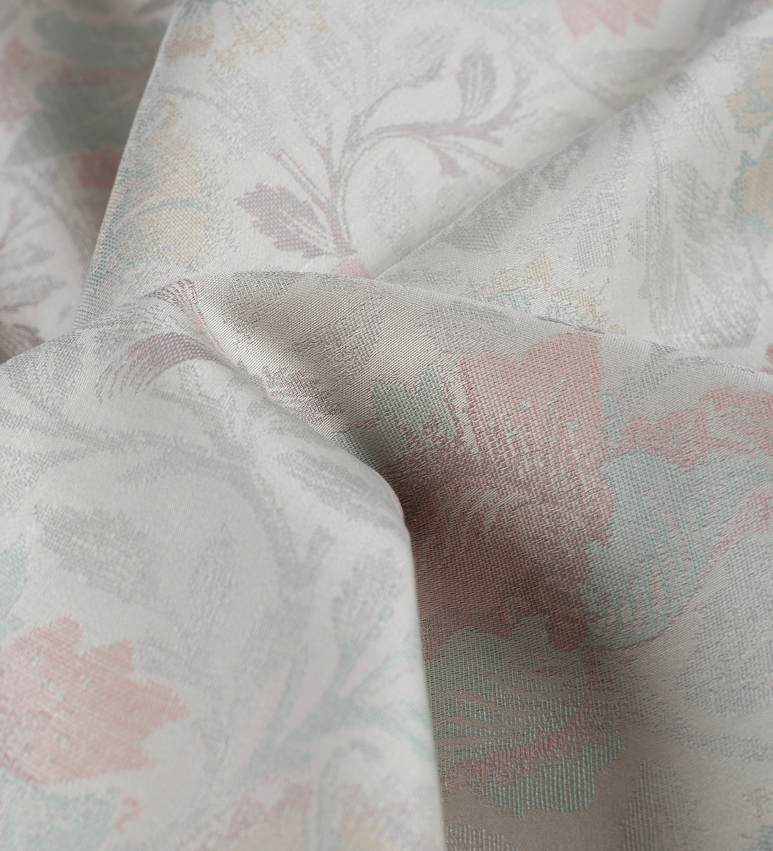 Whisper Blush Jacquard By Vercelli (Unstitched Ethnic Fabric)