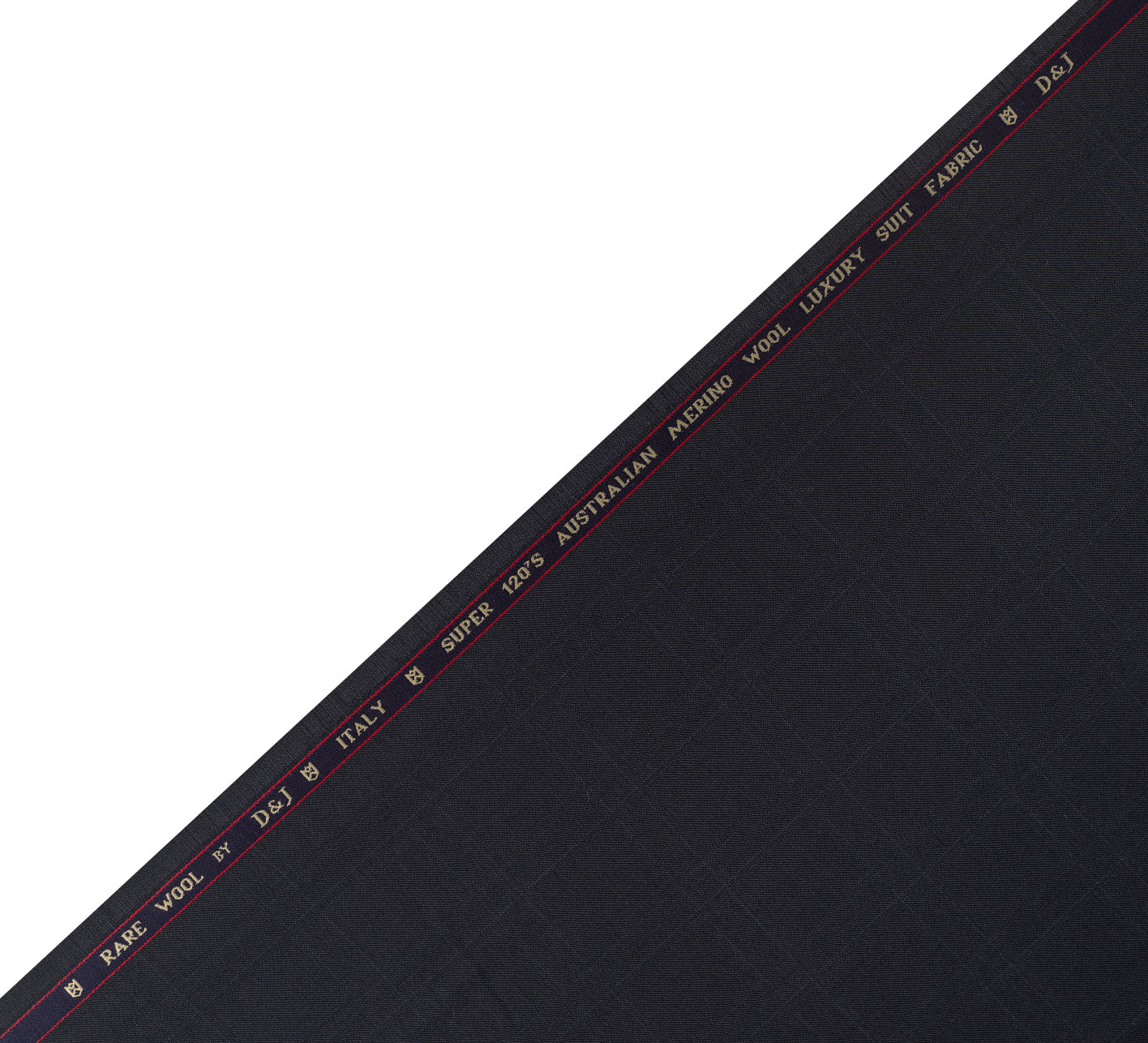 Midnight Navy Super 120's By Rare Wool (Unstitched Suiting Fabric)