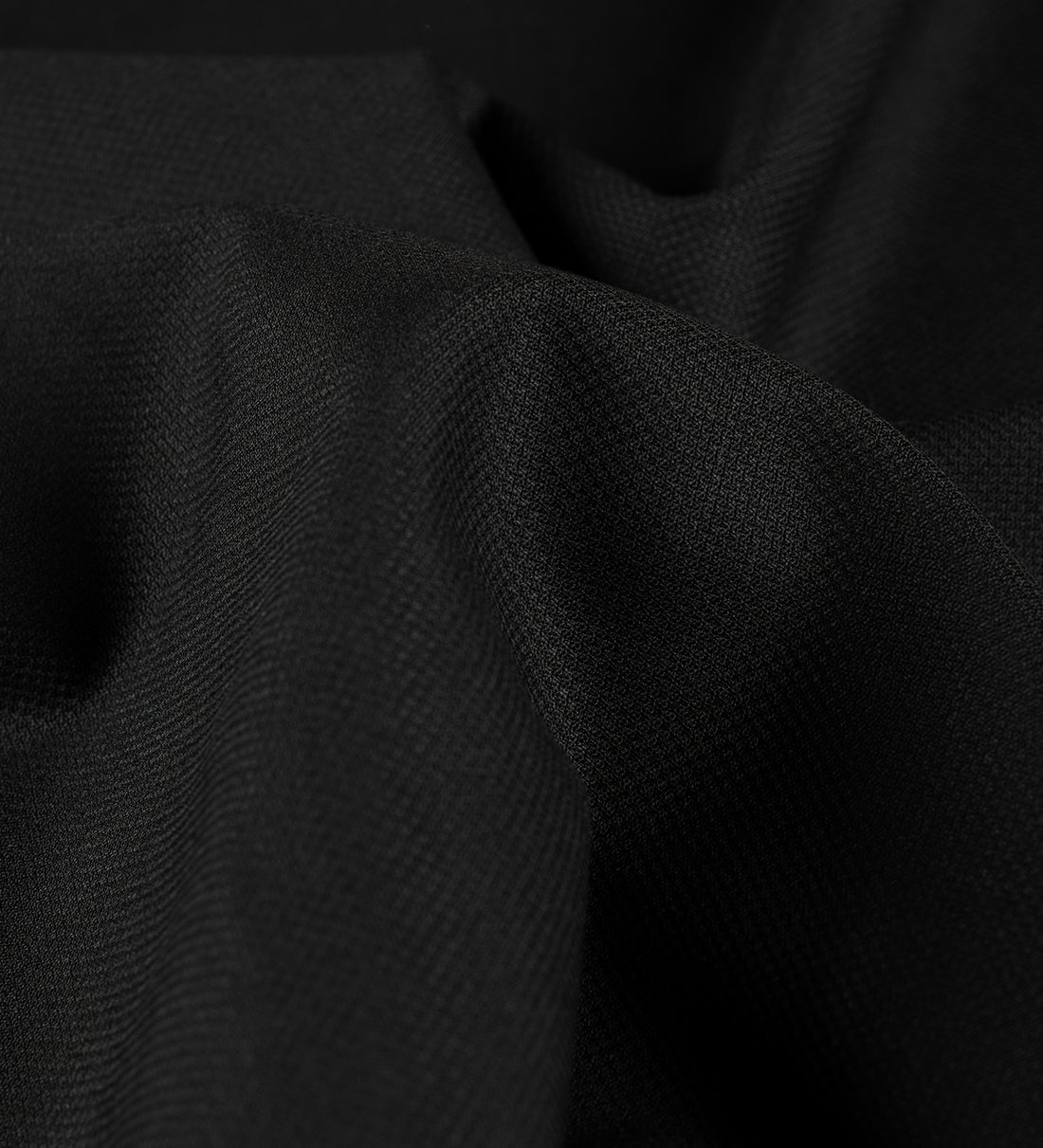 Zen Black Super 120's By Rare Wool (Unstitched Suiting Fabric)