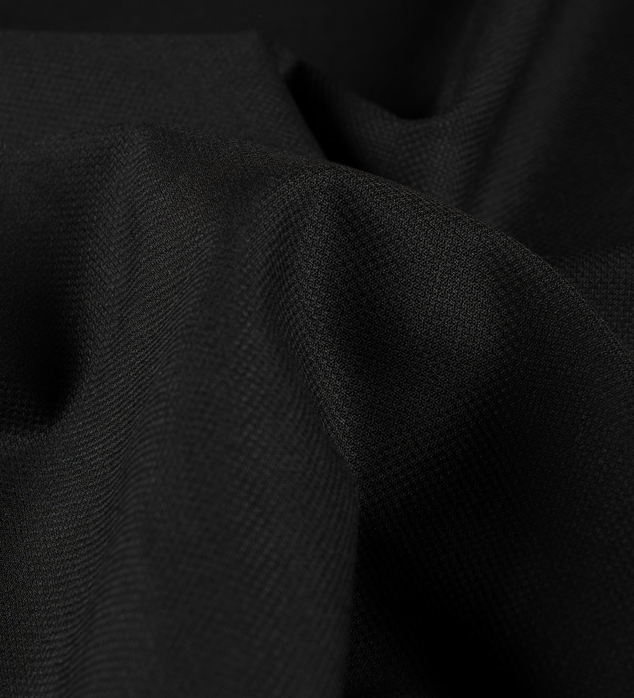 Zen Black Super 120's By Rare Wool (Unstitched Suiting Fabric)