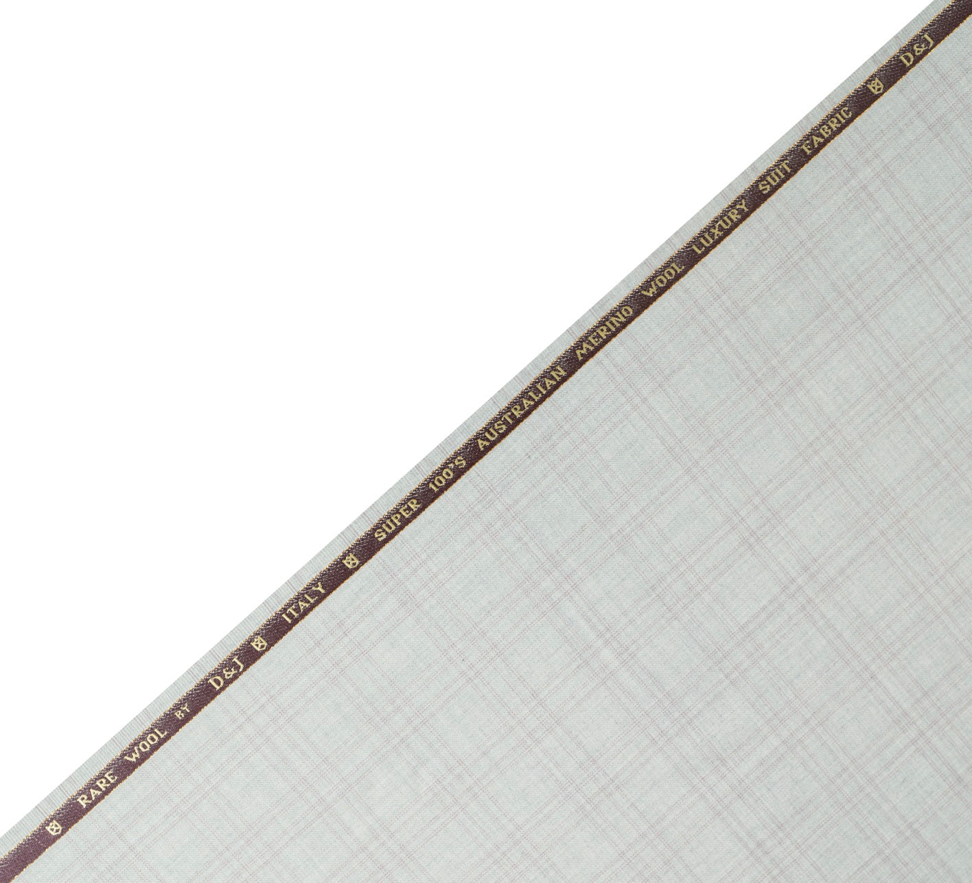 Light Grey Super 100's By Rare Wool (Unstitched Suiting Fabric)
