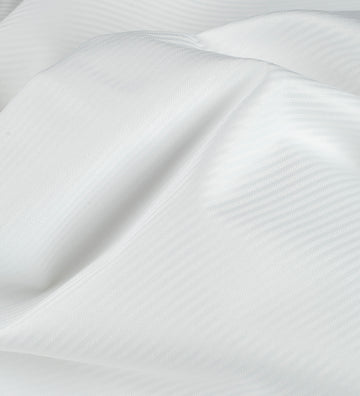 White Chevron by D&J ELITUS (Unstitched Shirting Fabric)