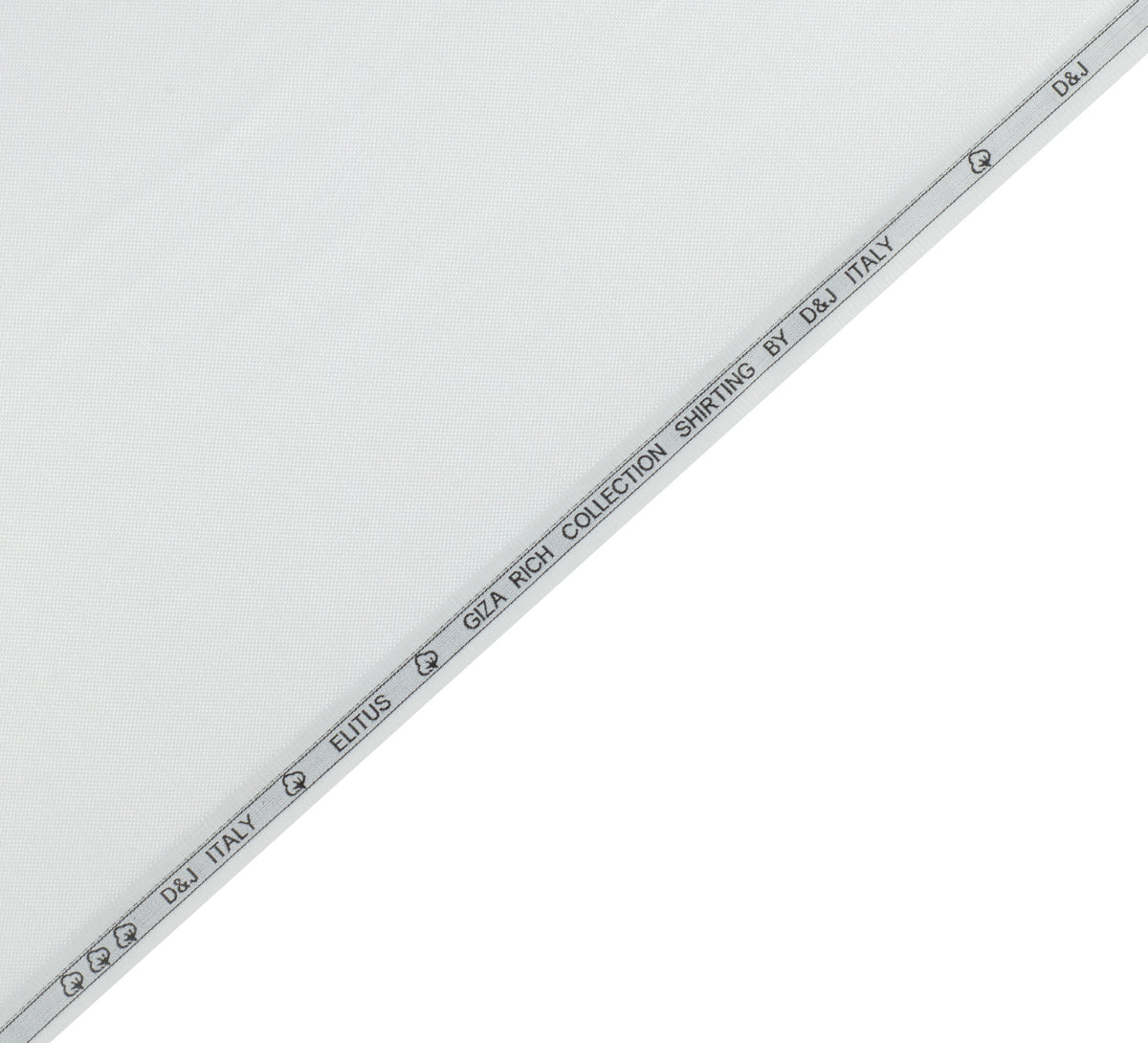 White Dobby by D&J ELITUS (Unstitched Shirting Fabric)