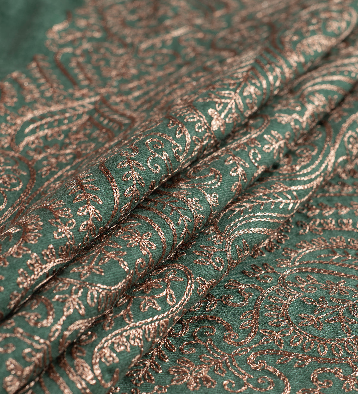 Sage Royale Paisley By D&J (Unstitched Ethnic Fabric)