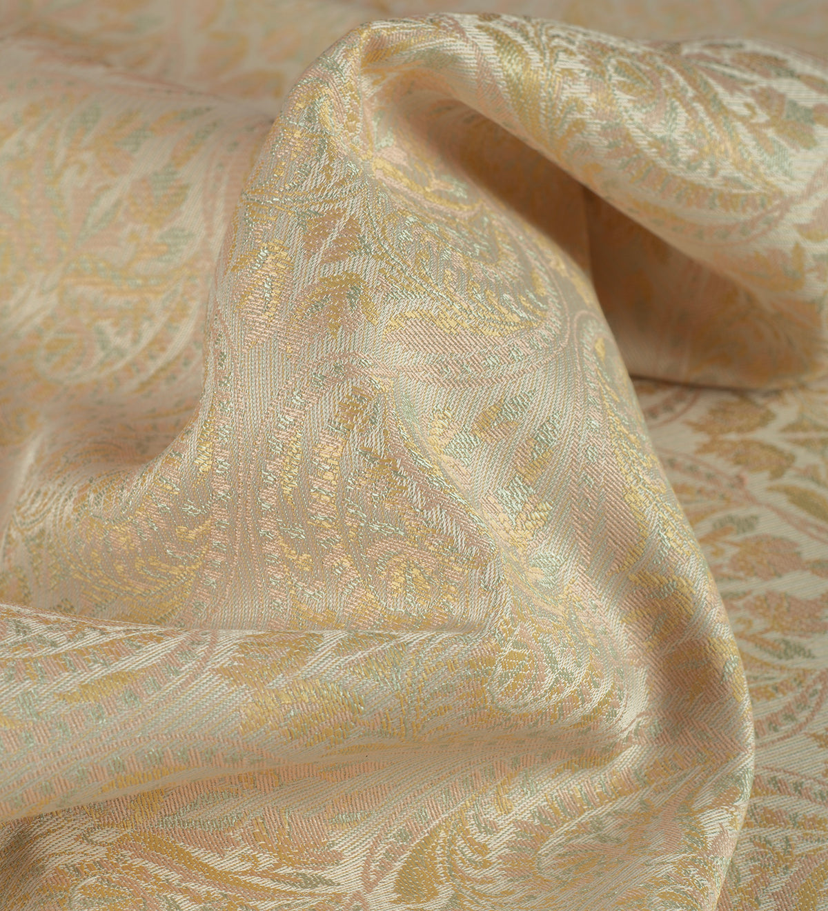 Champagne Peach (Unstitched Ethnic Fabric)