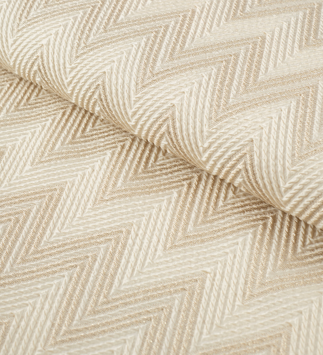 Ivory Whisper Jacquard By D&J (Unstitched Ethnic Fabric)