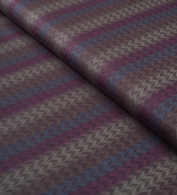 Royal Merlot by D&J ELITUS (Unstitched Shirting Fabric)