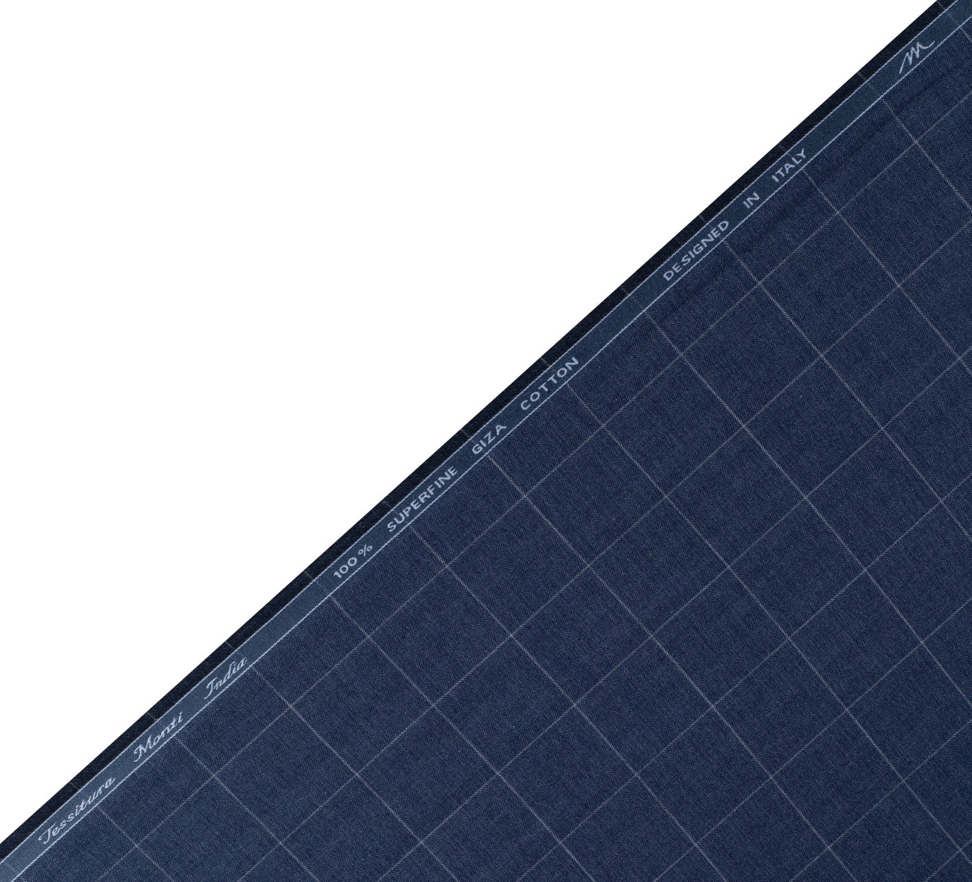 Ink Navy by Tessitura Monti (Unstitched Shirting Fabric)