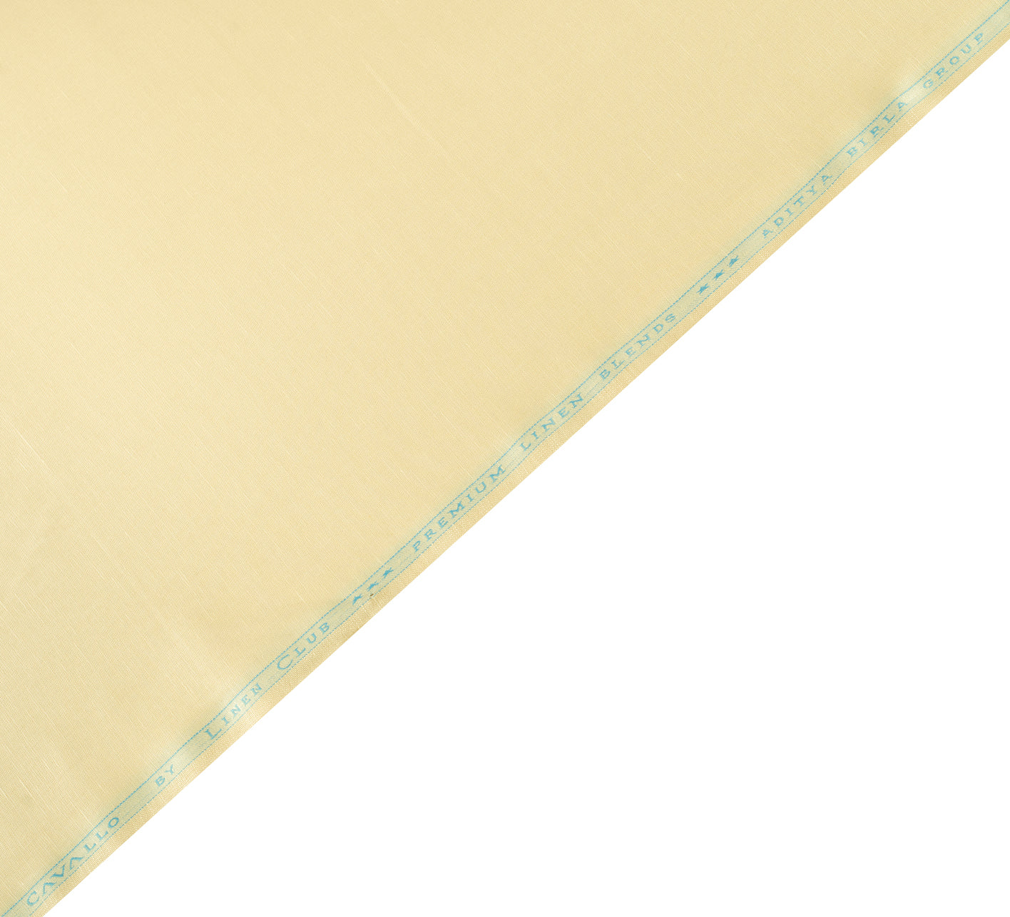 Butter Yellow by Linen Club (Unstitched Shirting and Kurta Fabric)