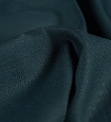 Midnight Teal by Linen Club (Unstitched Shirting and Kurta Fabric)