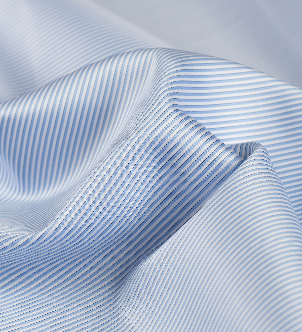 Azure Fine Stripe (Unstitched Shirting Fabric)