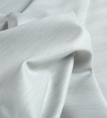 Moonveil Ivory By Rare Wool (Unstitched Suiting Fabric)