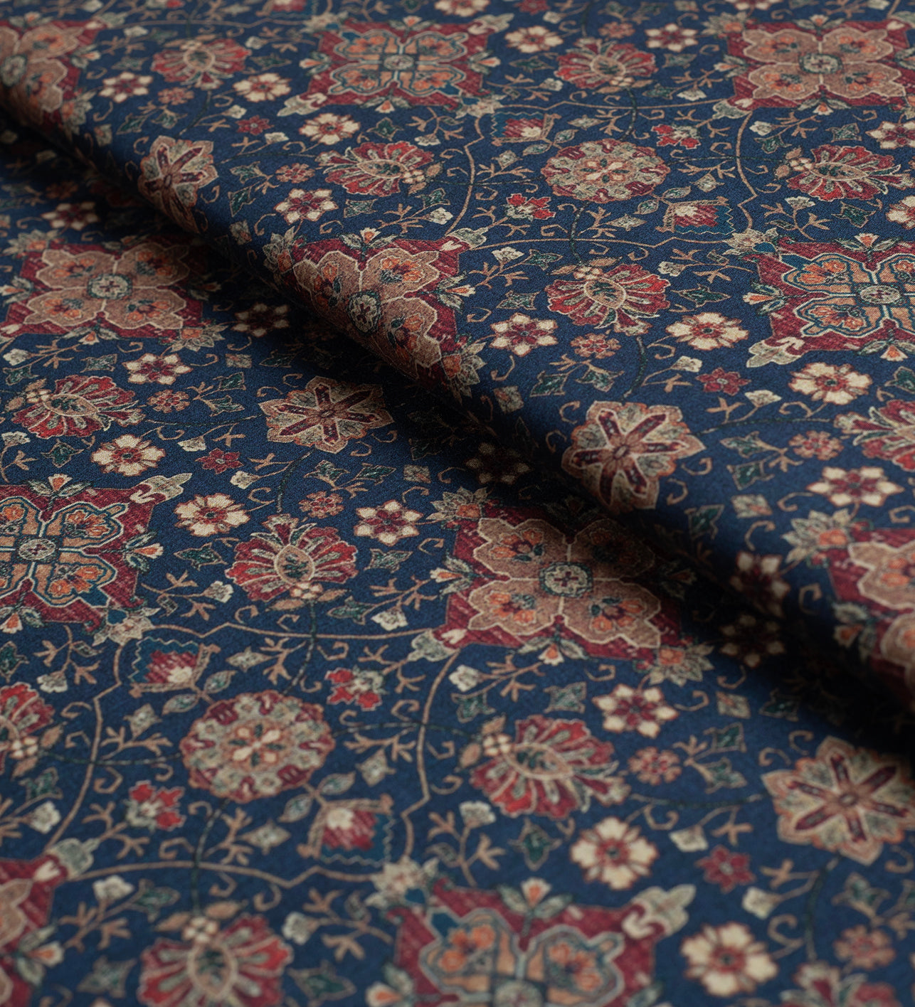 Vintage Kashan by D&J ELITUS (Unstitched Shirting Fabric)