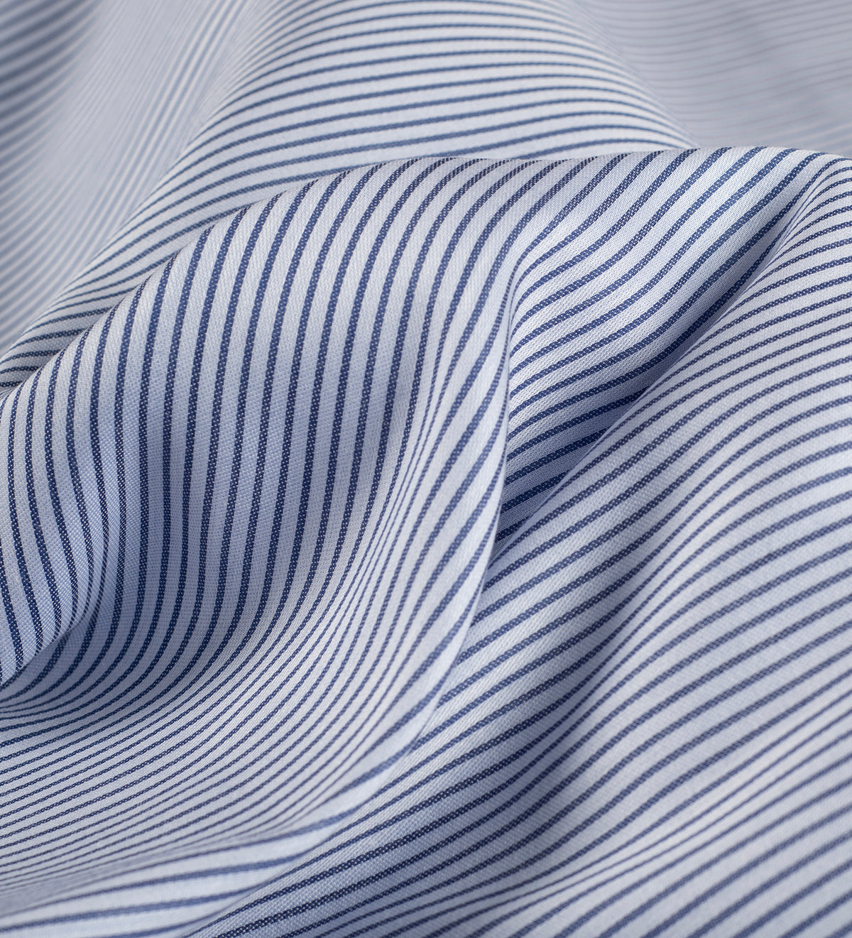 Azure Pinstripe (Unstitched Shirting Fabric)
