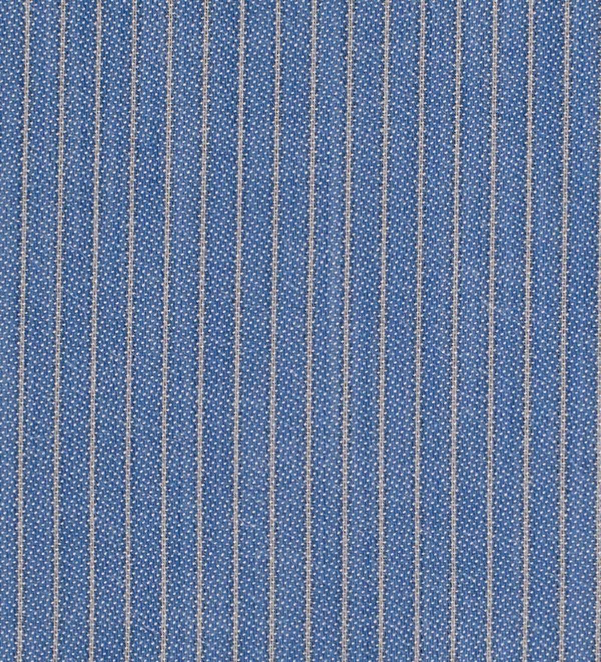 Azure Blue Fine Stripe (Unstitched Shirting Fabric)