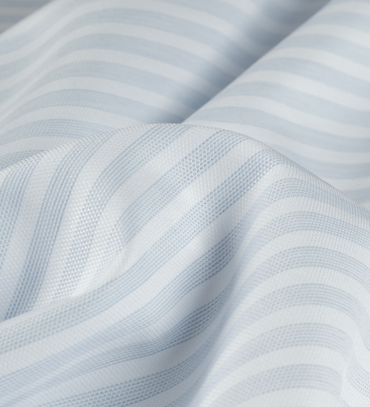 Ice Blue Shadow Stripe (Unstitched Shirting Fabric)