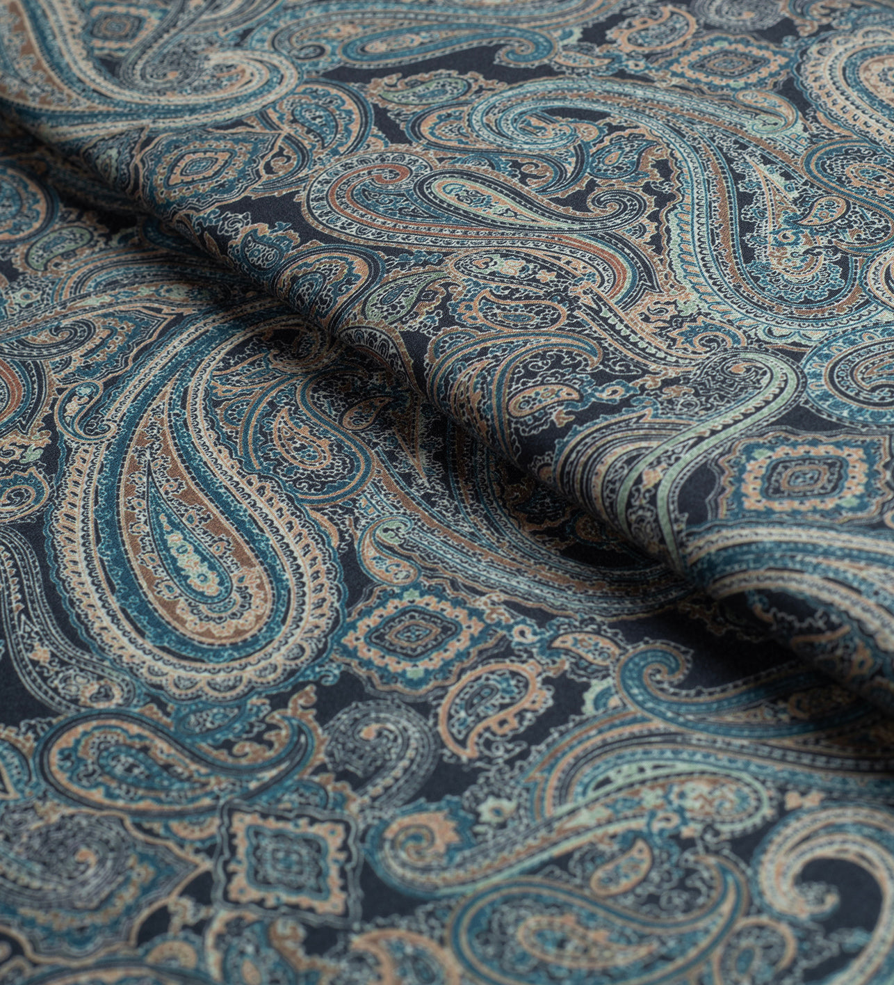 Mirage Paisley by D&J ELITUS (Unstitched Shirting Fabric)