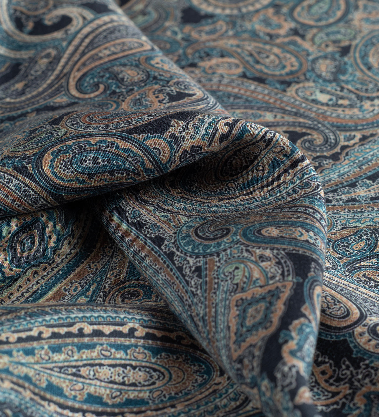 Mirage Paisley by D&J ELITUS (Unstitched Shirting Fabric)
