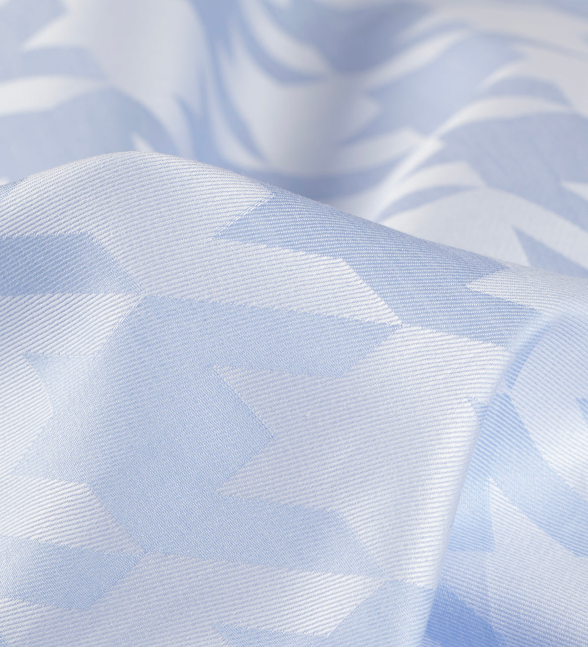 Blue Textured Check(Unstitched Shirting Fabric)