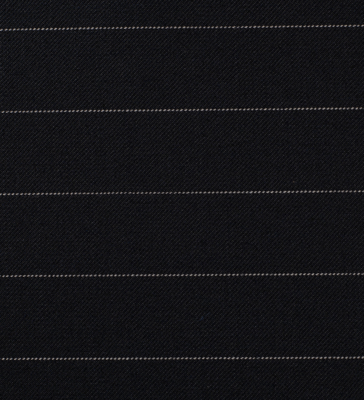 Midnight Chalk Stripe Super 120's (Unstitched Suiting Fabric)