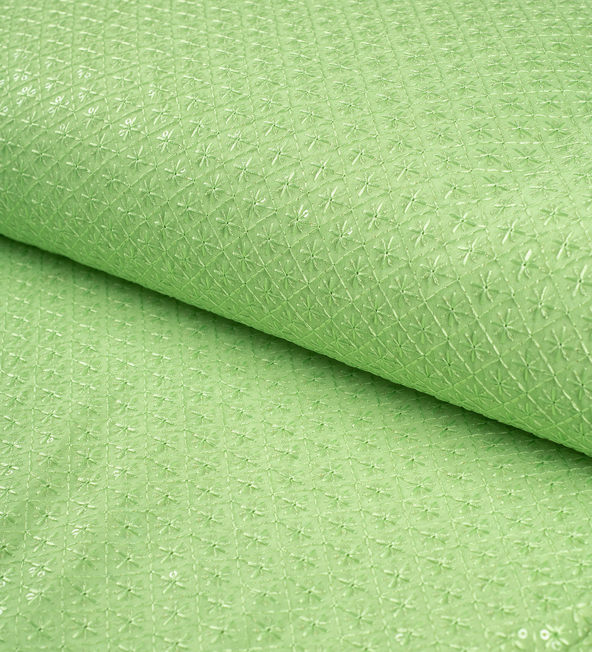 Pistachio Garden (Unstitched Ethnic Fabric)
