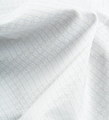 Arctic Breeze Jacquard By Soktas (Unstitched Shirting Fabric)