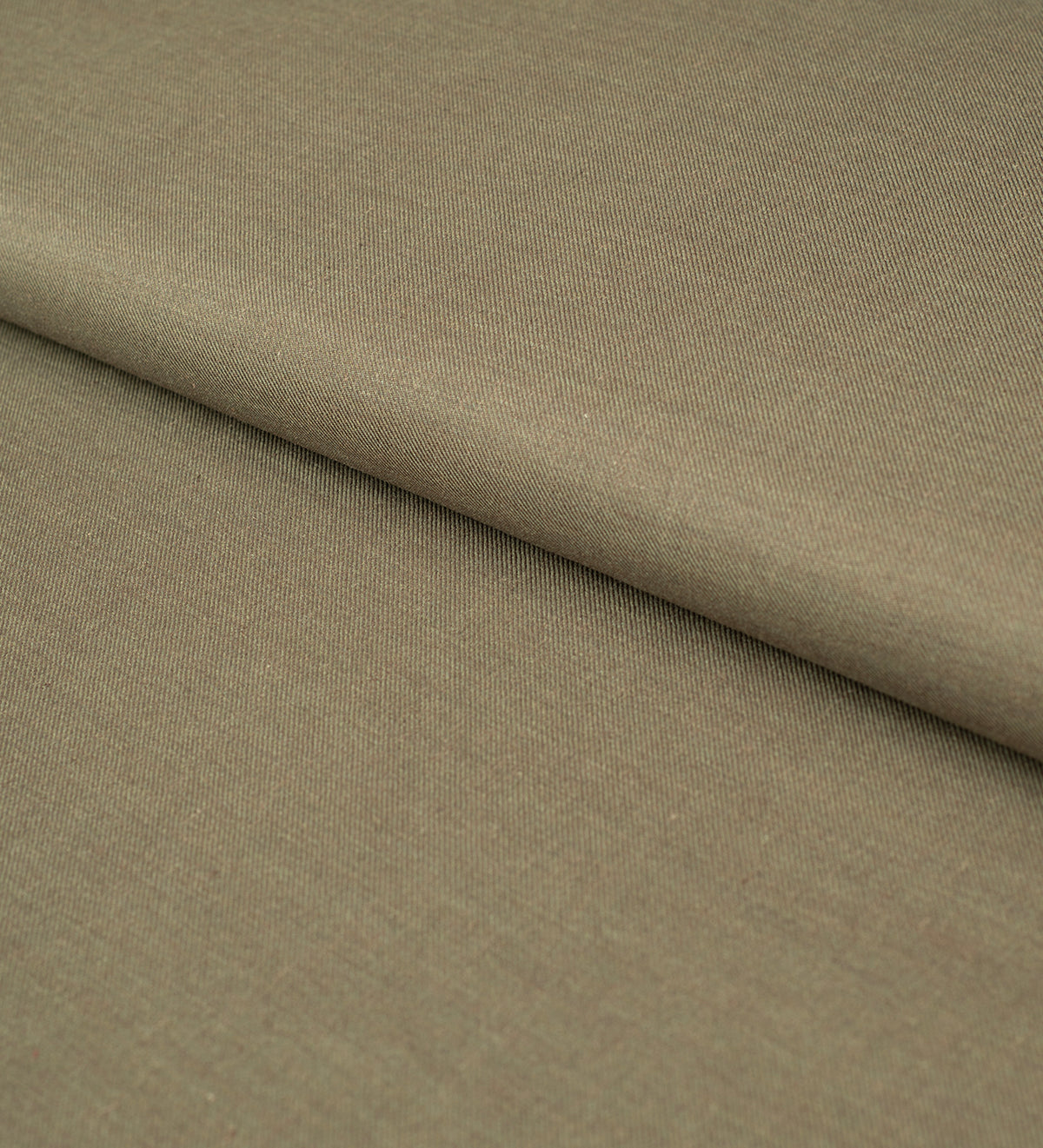 Olive Taupe Twill 120's By Rare Wool (Unstitched Linen Suiting Fabric)