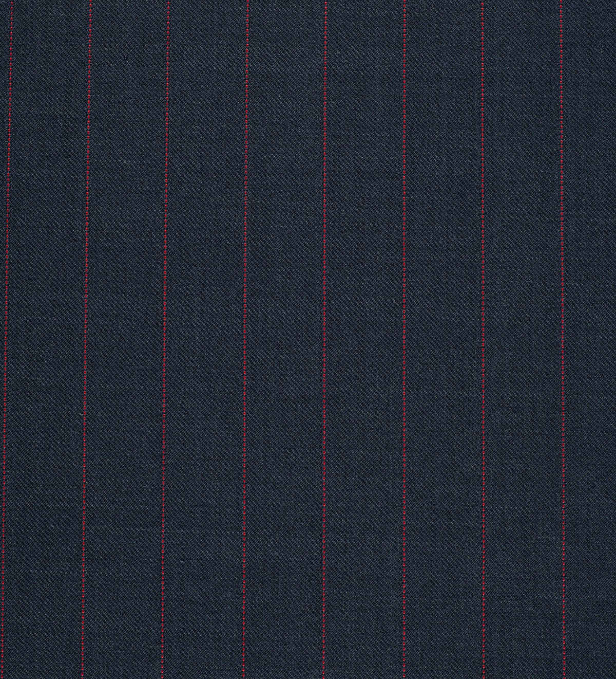 Midnight Bordeaux Pinstripe super 130's by Vercelli Italy (Unstitched Suiting Fabric)