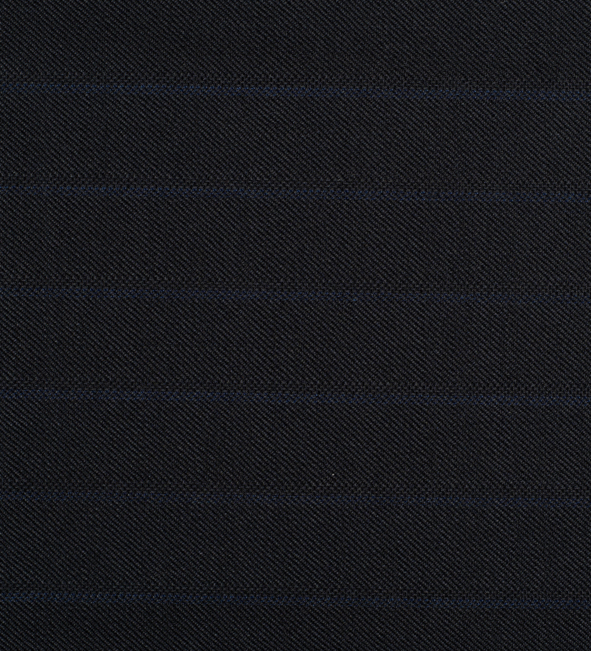 Midnight Navy Regal Pinstripe super 130's by Vercelli Italy (Unstitched Suiting Fabric)