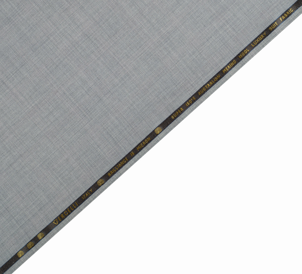 Silver Mist Windowpane super 150's by Vercelli Italy (Unstitched Suiting Fabric)