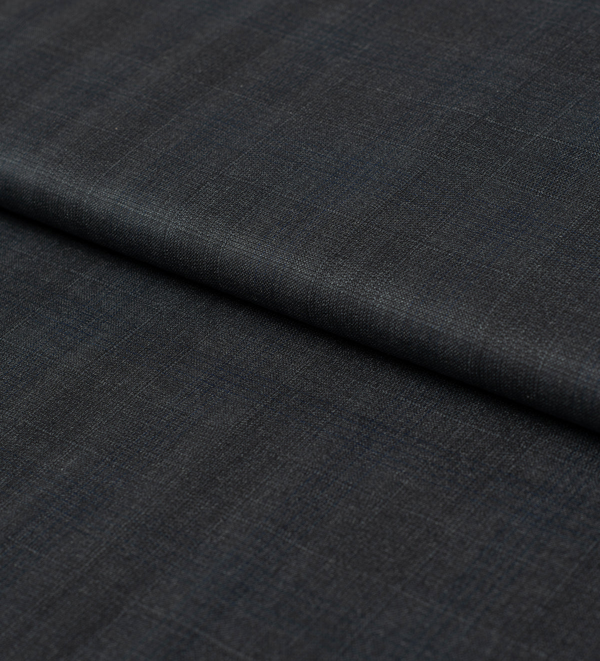 Graphite Shadow Windowpane super 150's by Vercelli Italy (Unstitched Suiting Fabric)