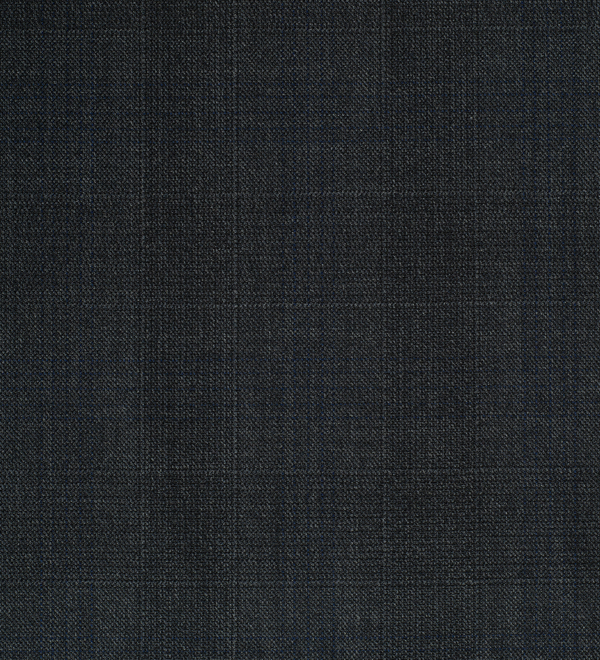 Graphite Shadow Windowpane super 150's by Vercelli Italy (Unstitched Suiting Fabric)
