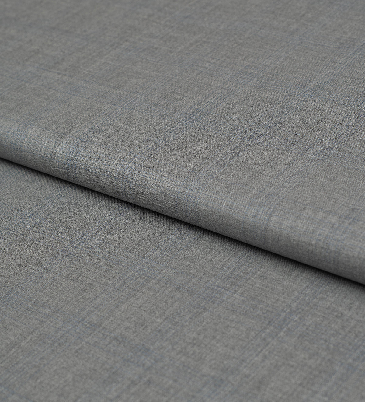 Silver Slate Windowpane super 150's by Vercelli Italy (Unstitched Suiting Fabric)