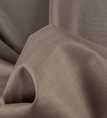 Mink Taupe Super 100's By Rare Wool (Unstitched Suiting Fabric)