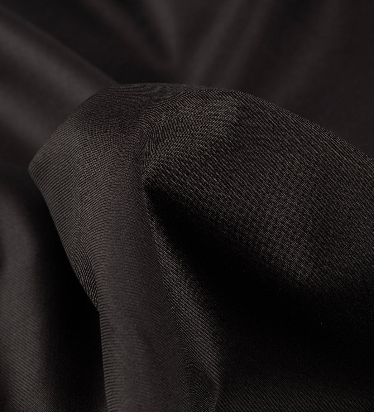 Obsidian Rib Super 100's By Rare Wool (Unstitched Suiting Fabric)