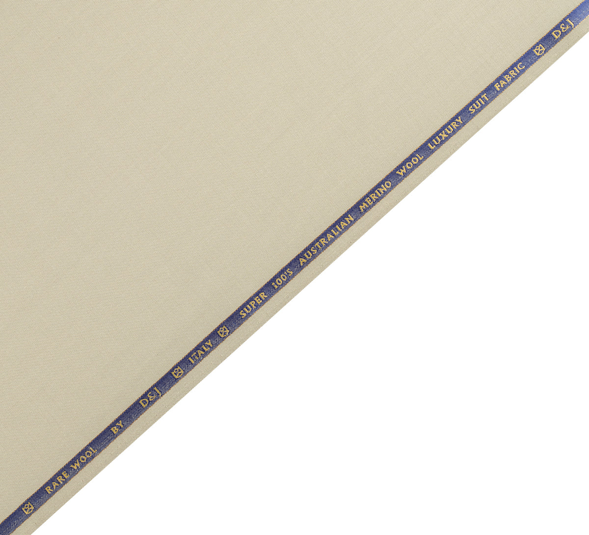 Ivory Dune Super 100's By Rare Wool (Unstitched Suiting Fabric)