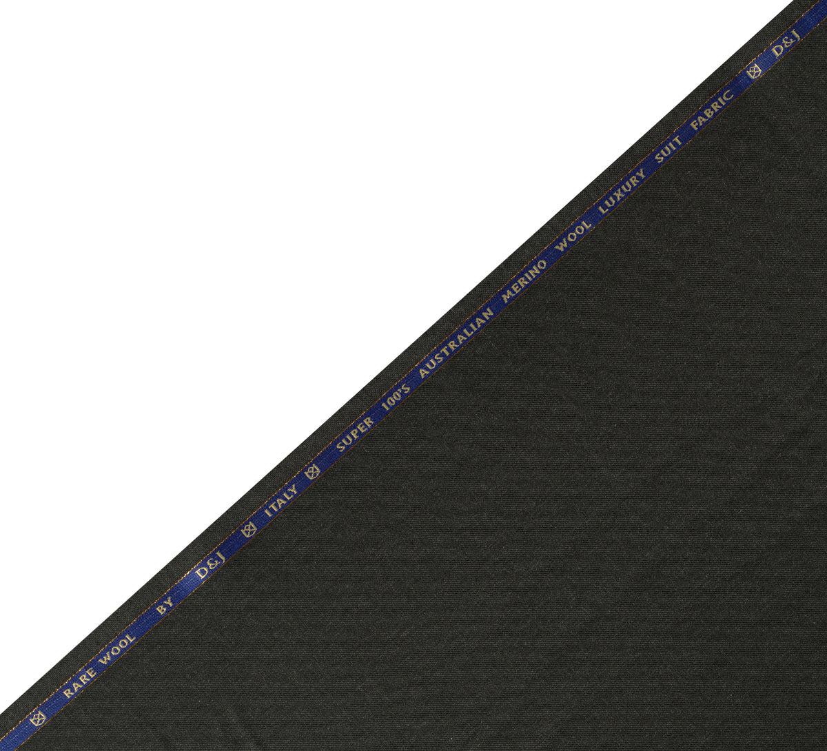Carbon Shadow Super 100's By Rare Wool (Unstitched Suiting Fabric)