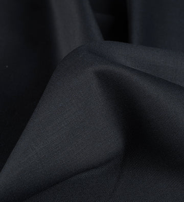 Midnight Navy Super 100's By Rare Wool (Unstitched Suiting Fabric)