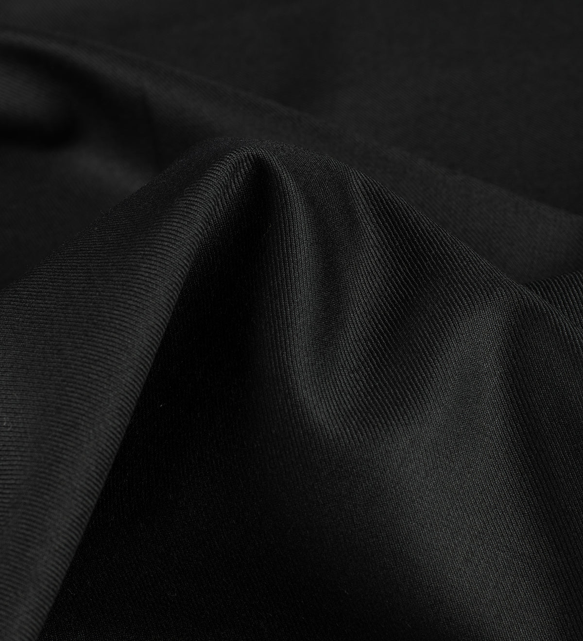 Obsidian Rib Super 100's By Rare Wool (Unstitched Suiting Fabric)