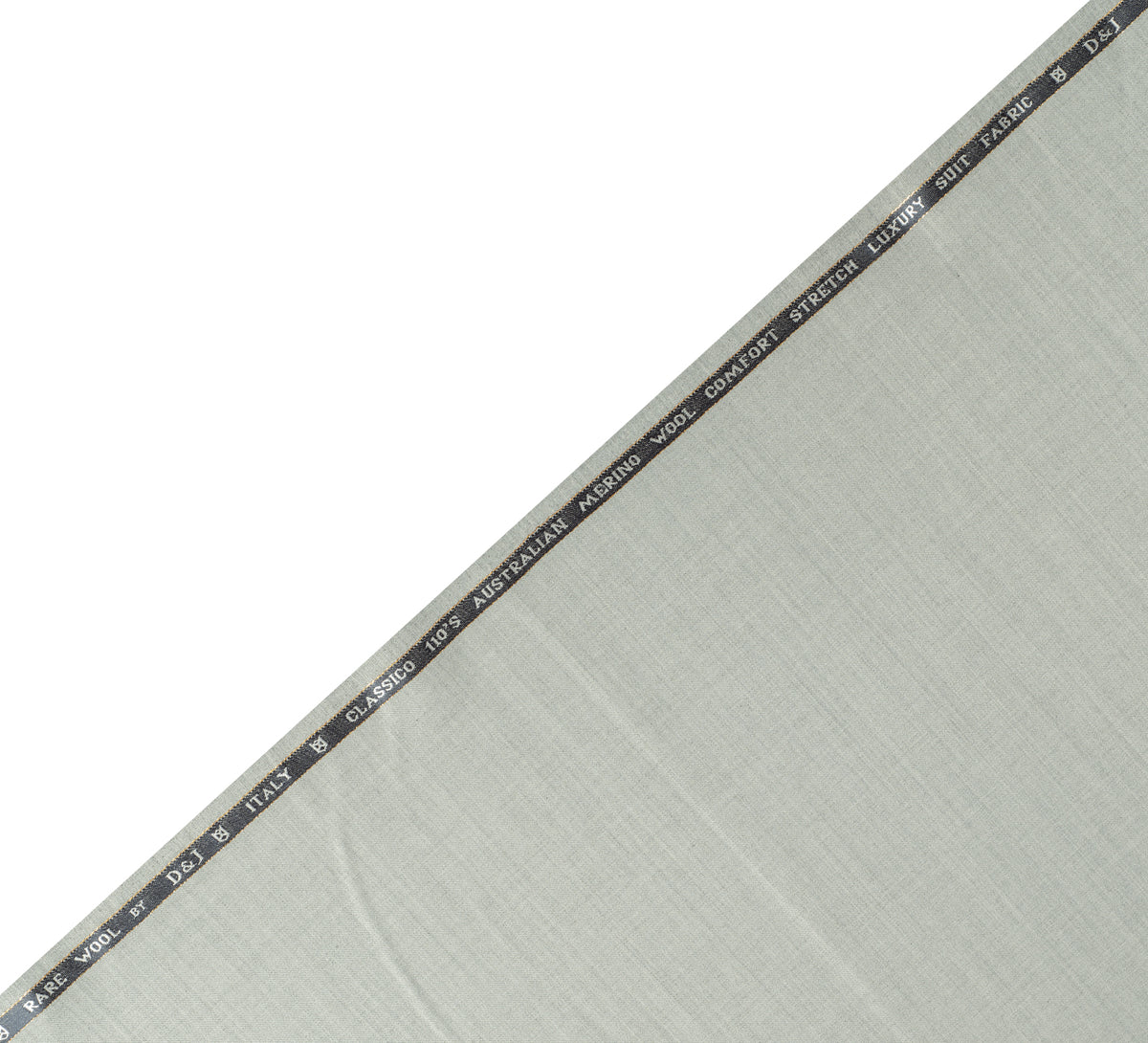 Silver Mist Super 110's By Rare Wool (Unstitched Suiting Fabric)