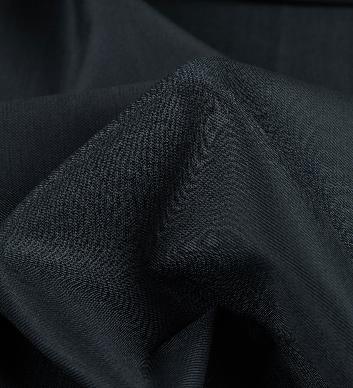 Midnight Slate Super 110's By Rare Wool (Unstitched Suiting Fabric)
