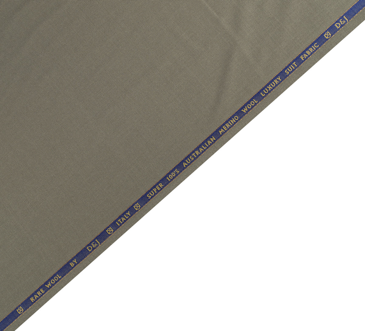 Sage Taupe 100's By Rare Wool (Unstitched Suiting Fabric)